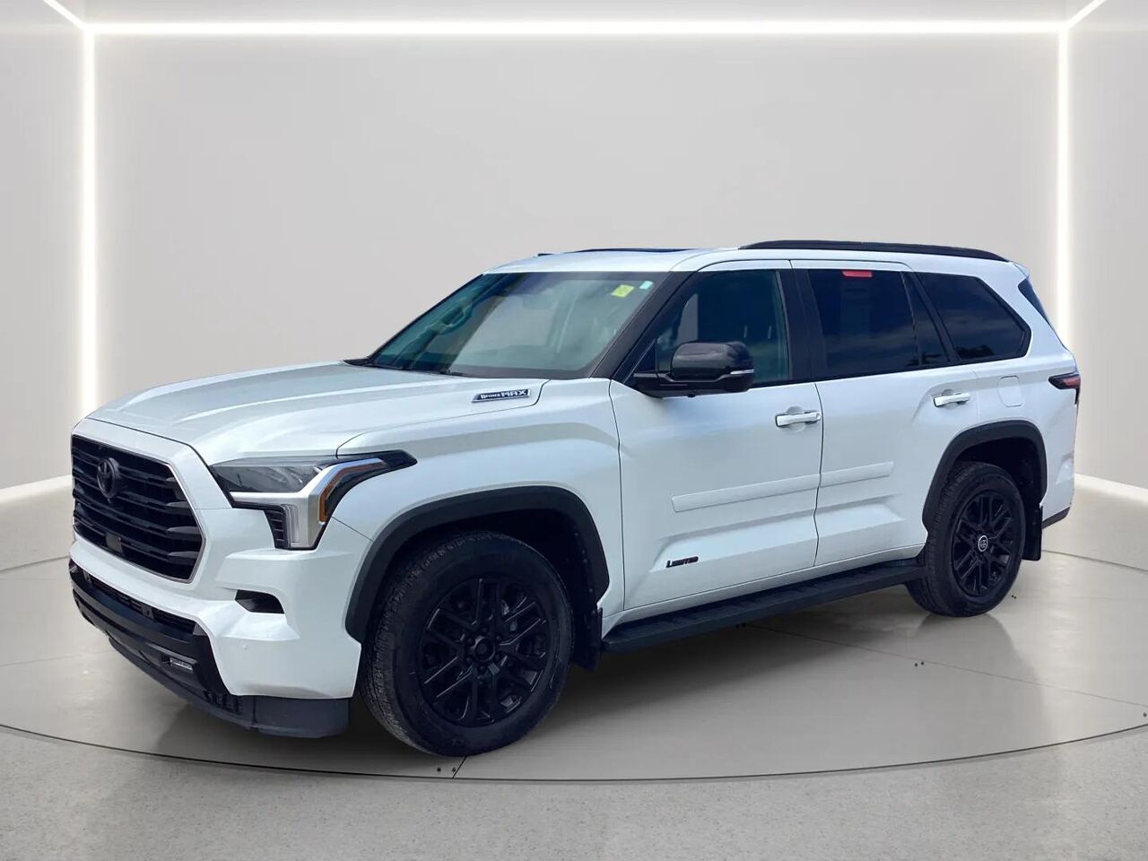 White 2024 Toyota Sequoia SUV / Crossover Four-Wheel Drive Automatic