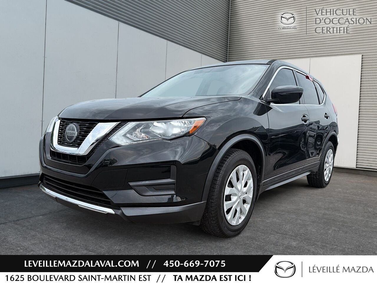 Black 2018 Nissan Rogue SUV / Crossover Front-Wheel Drive Automatic
