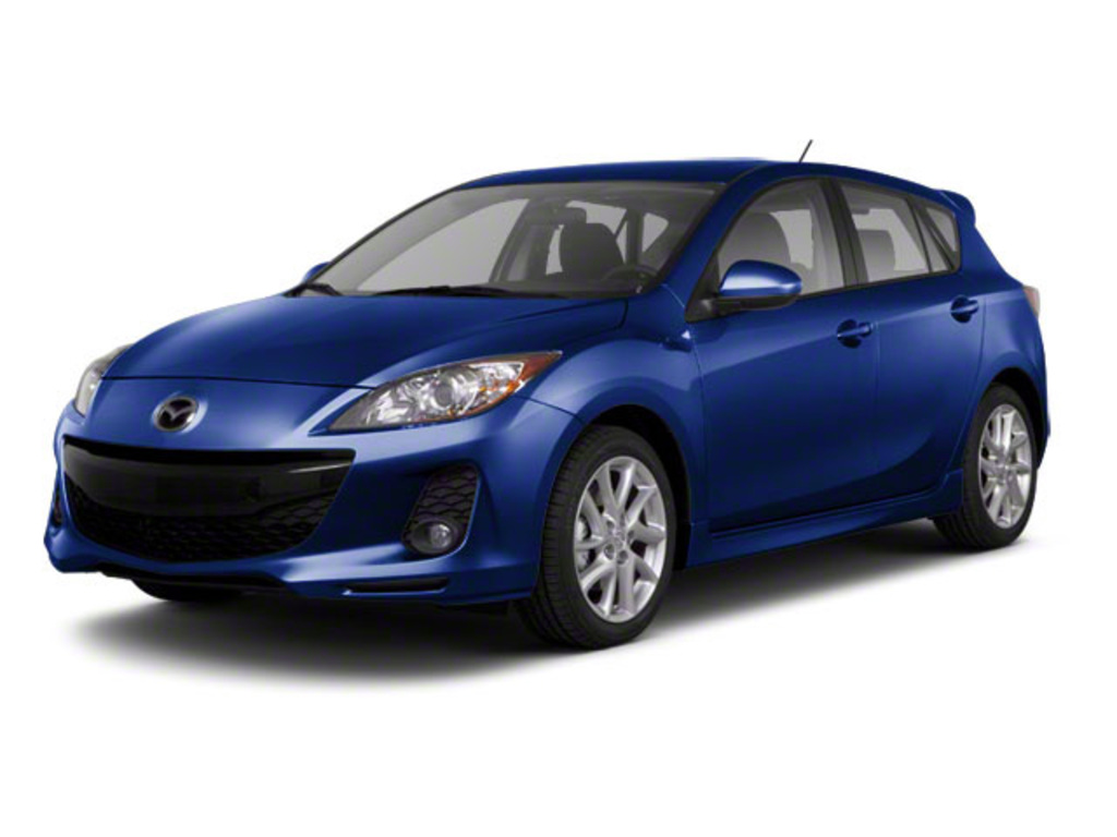 Blue 2012 Mazda MAZDA3 Sport GX Hatchback Manual