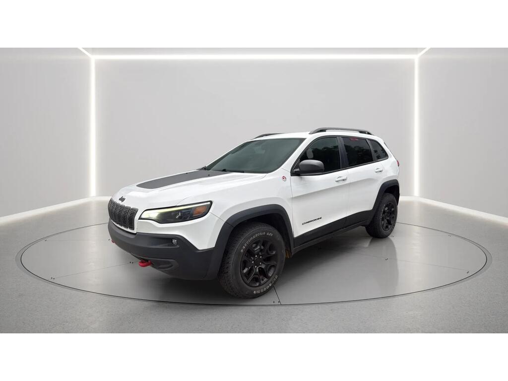 White 2020 Jeep Cherokee SUV / Crossover Four-Wheel Drive Automatic