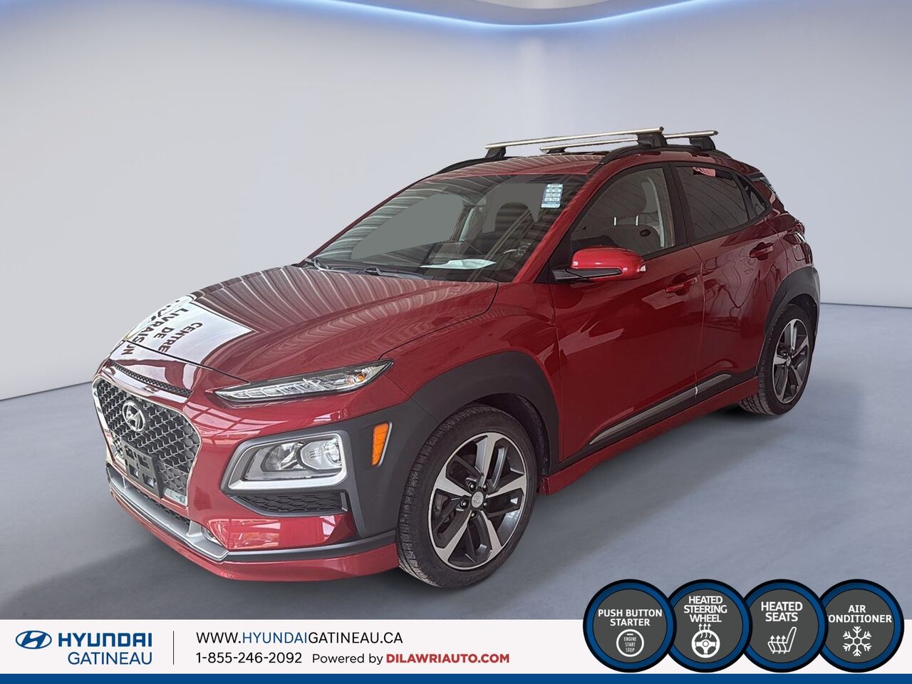 Red 2020 Hyundai Kona Trend AWD SUV / Crossover Automatic