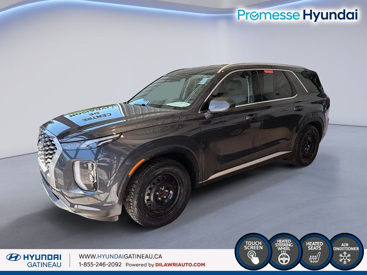 Gray 2022 Hyundai Palisade SEL AWD SUV / Crossover All-Wheel Drive Automatic