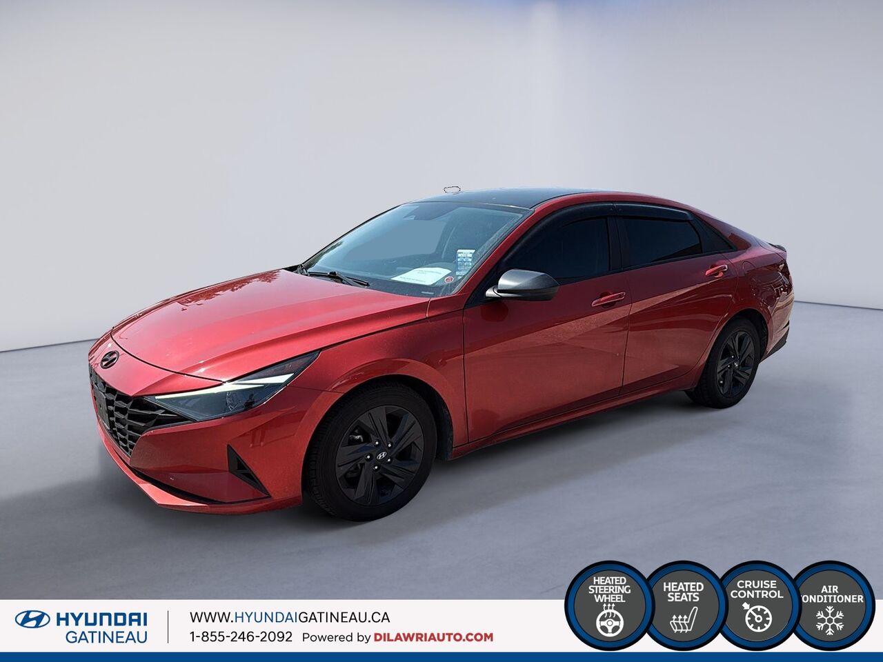 Orange 2022 Hyundai Elantra Sedan Automatic
