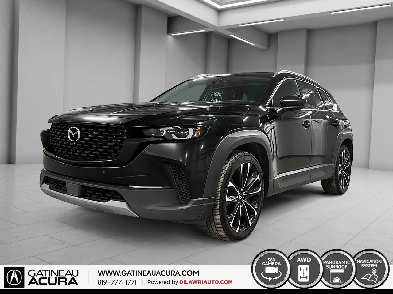Black 2023 Mazda CX-50 GT AWD with Turbo SUV / Crossover Automatic