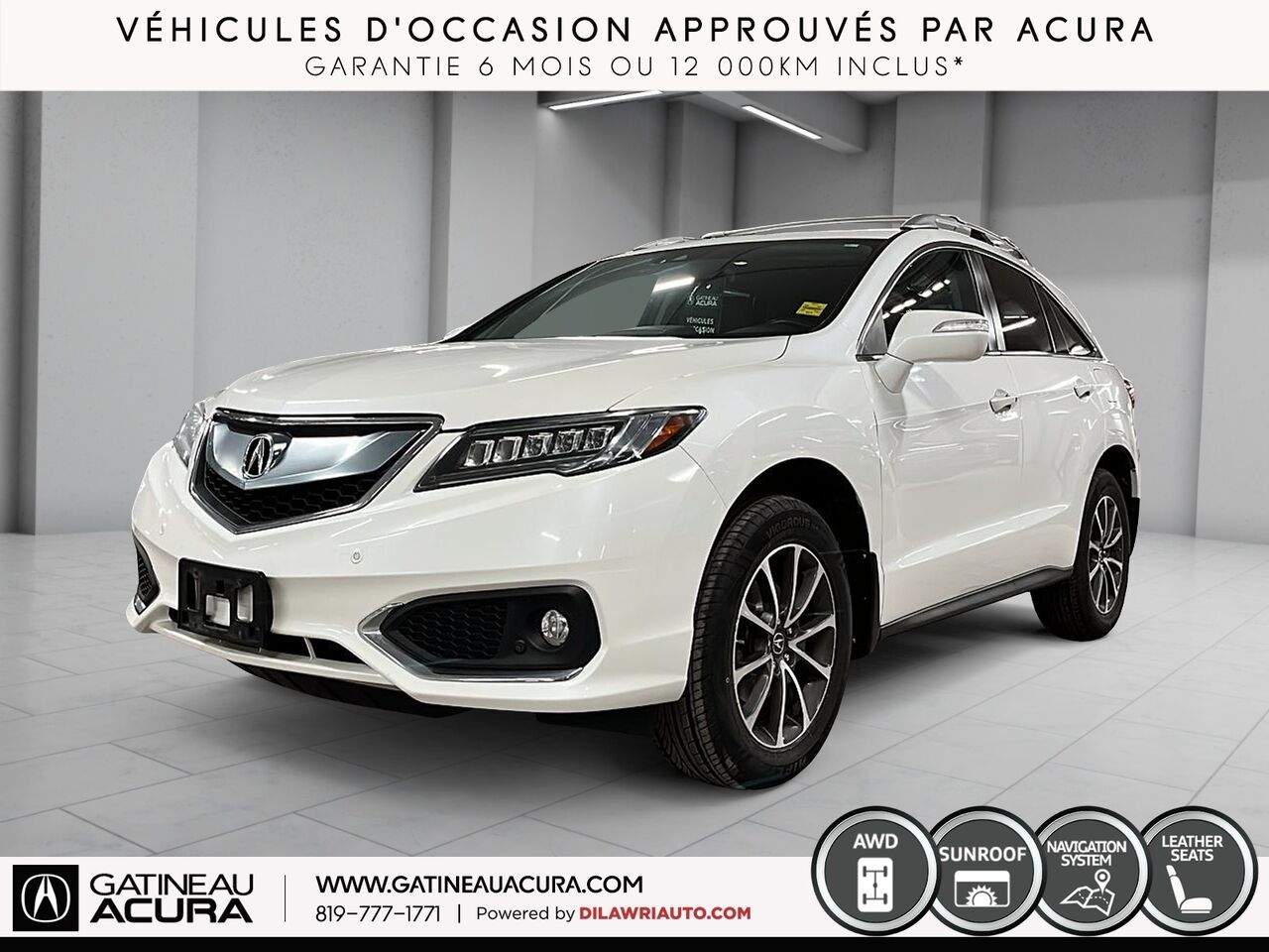 2018 Acura RDX AWD with Elite Package