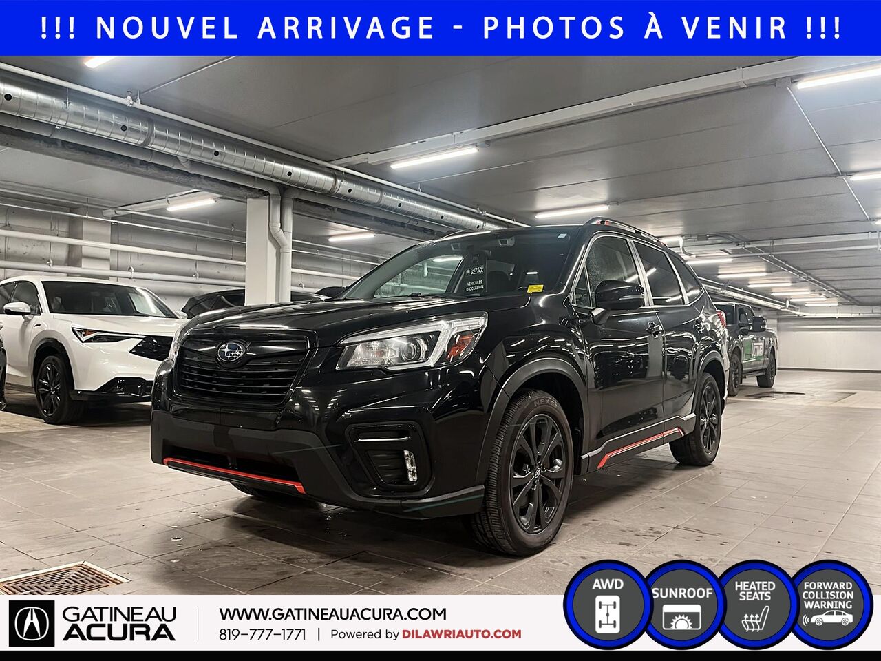 Black 2020 Subaru Forester SUV / Crossover Automatic