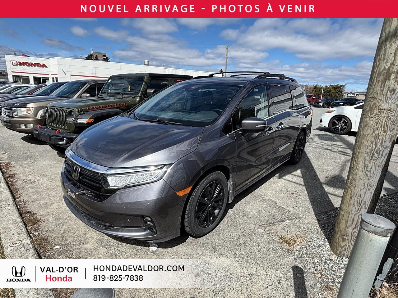 Honda Odyssey Touring BA 2023 Gris Val-d'Or - photo #0
