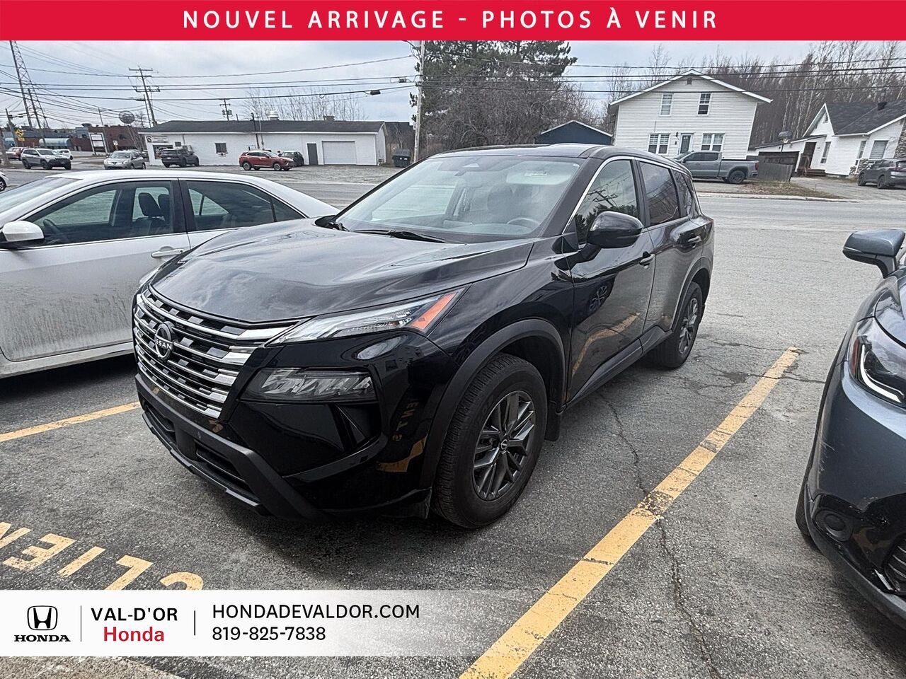 2024 Nissan Rogue S AWD Black Val-d'Or - photo #0