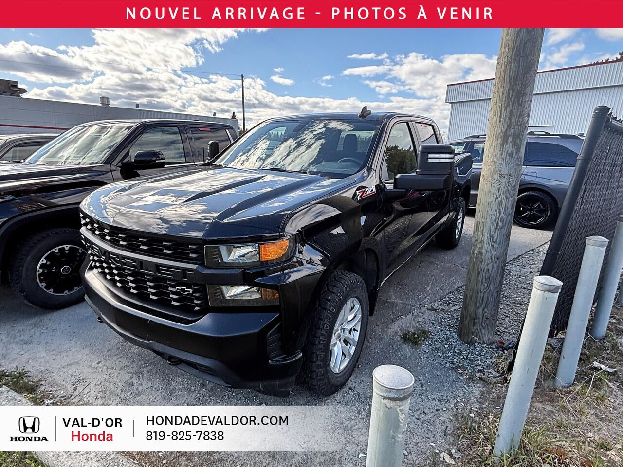 2020 Chevrolet Silverado 1500 WT cabine multiplace 4RM 147 po Black Val-d'Or - photo #0