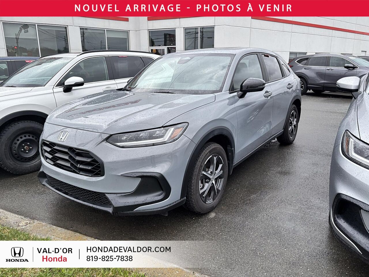 2024 Honda HR-V Sport-B AWD CVT Garantie prolong&eacute;e! Grey Val-d'Or - photo #0