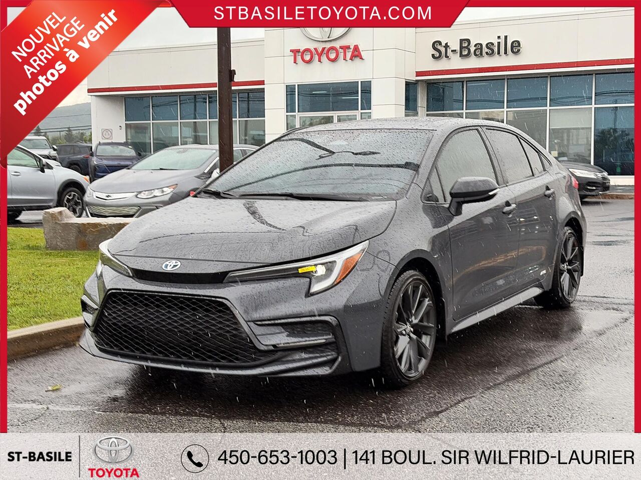 TOYOTA Corolla Hybride 2025 Gris Saint-Basile-le-Grand - photo #0