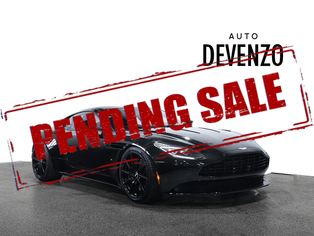 Black 2017 Aston Martin DB11 Coupe Rear-Wheel Drive Automatic