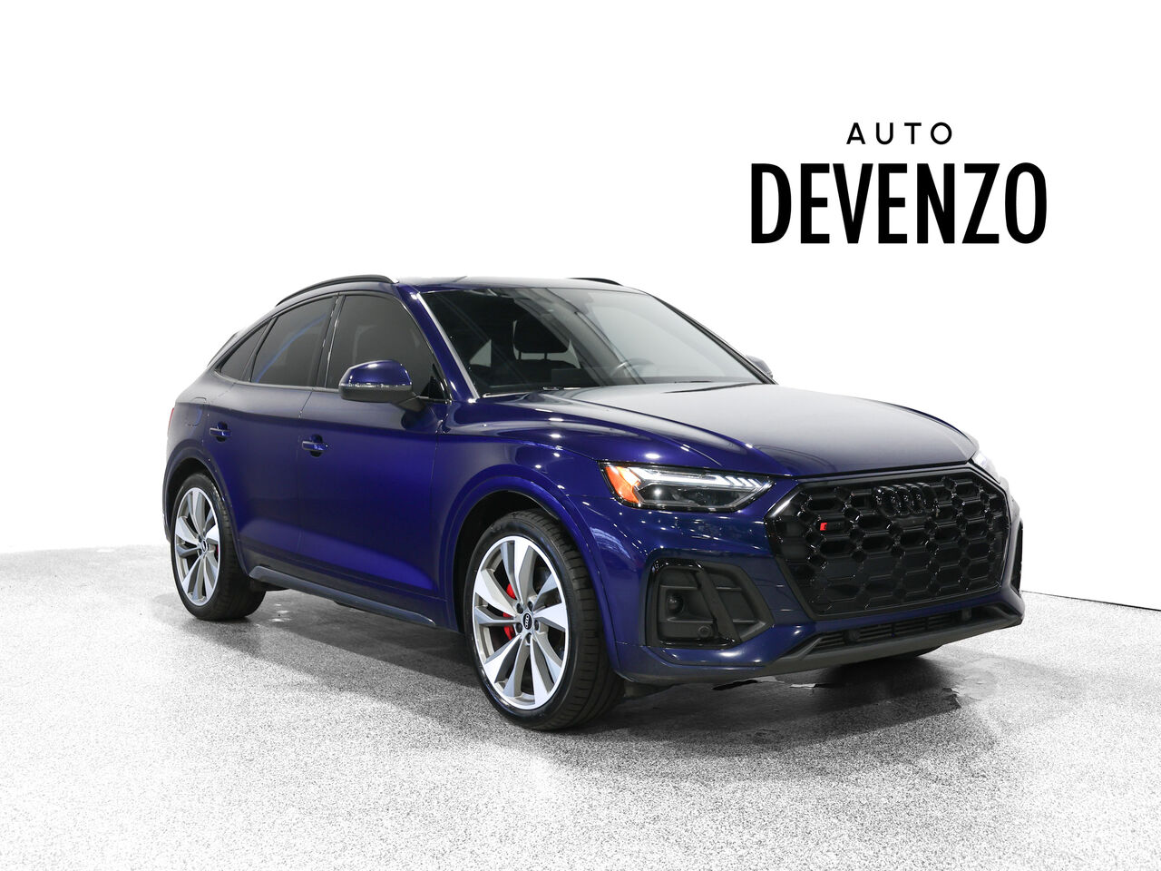 Blue 2021 Audi SQ5 Sportback 3.0T quattro Prestige AWD Sedan All-Wheel Drive Automatic