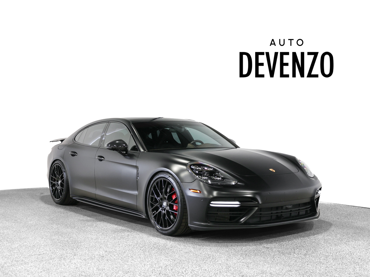 Gray 2019 Porsche Panamera Turbo AWD Sedan All-Wheel Drive Automatic