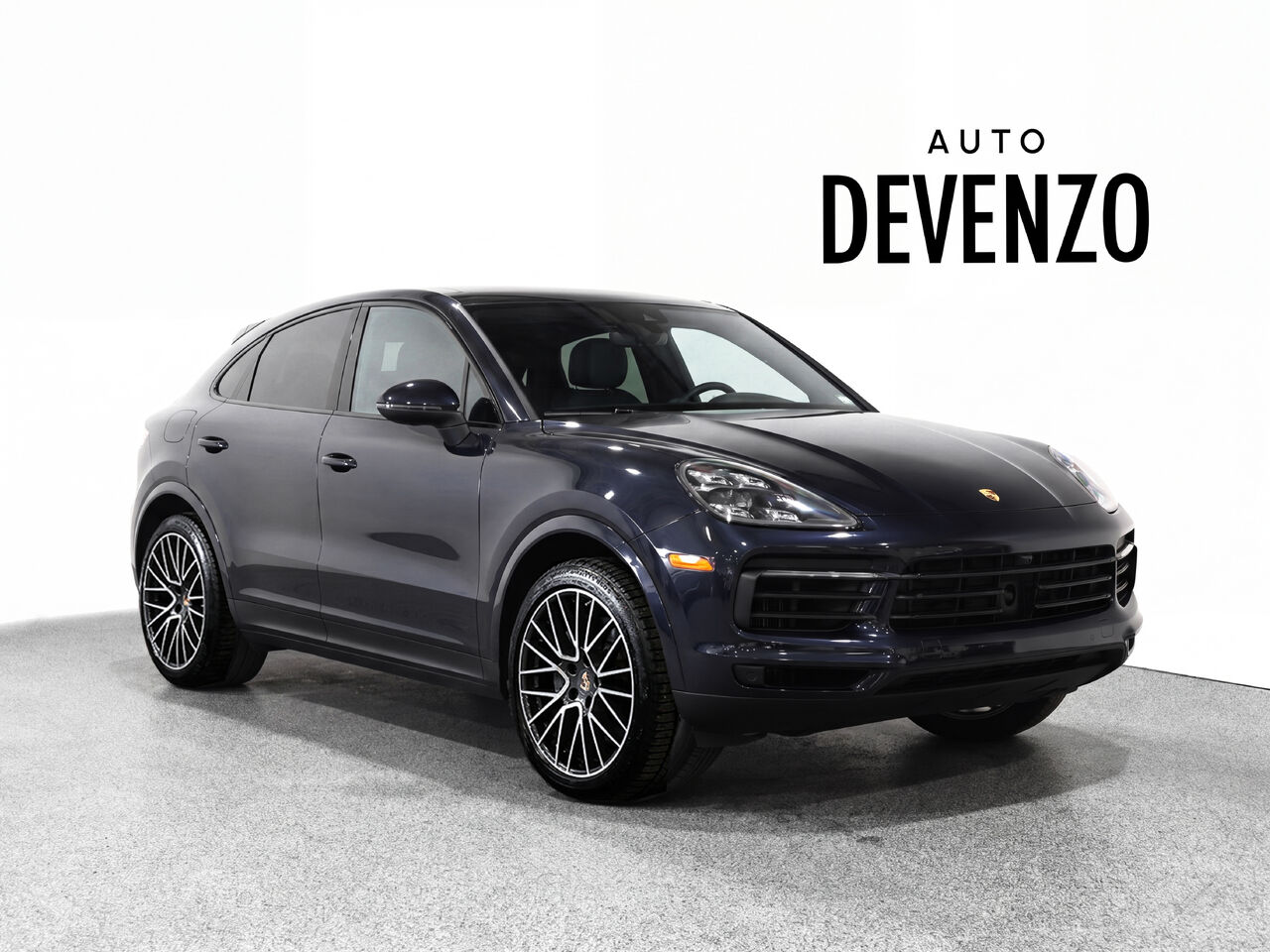 Black 2023 Porsche Cayenne Coupe Platinum Edition AWD Coupe All-Wheel Drive Automatic