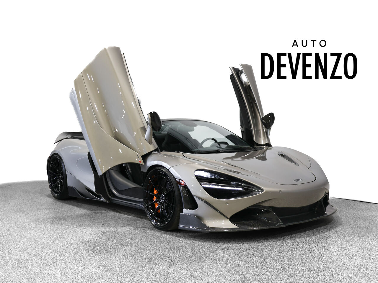 Gray 2020 McLaren 720S Performance Spider RWD Convertible Rear-Wheel Drive Automatic
