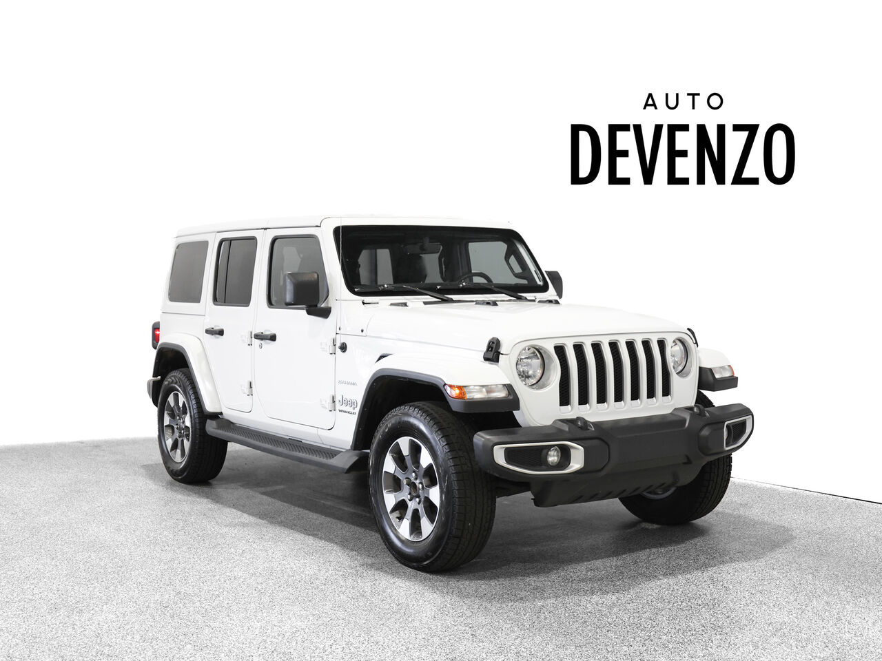 White 2023 Jeep Wrangler Sahara 4-Door 4WD SUV / Crossover Four-Wheel Drive Automatic