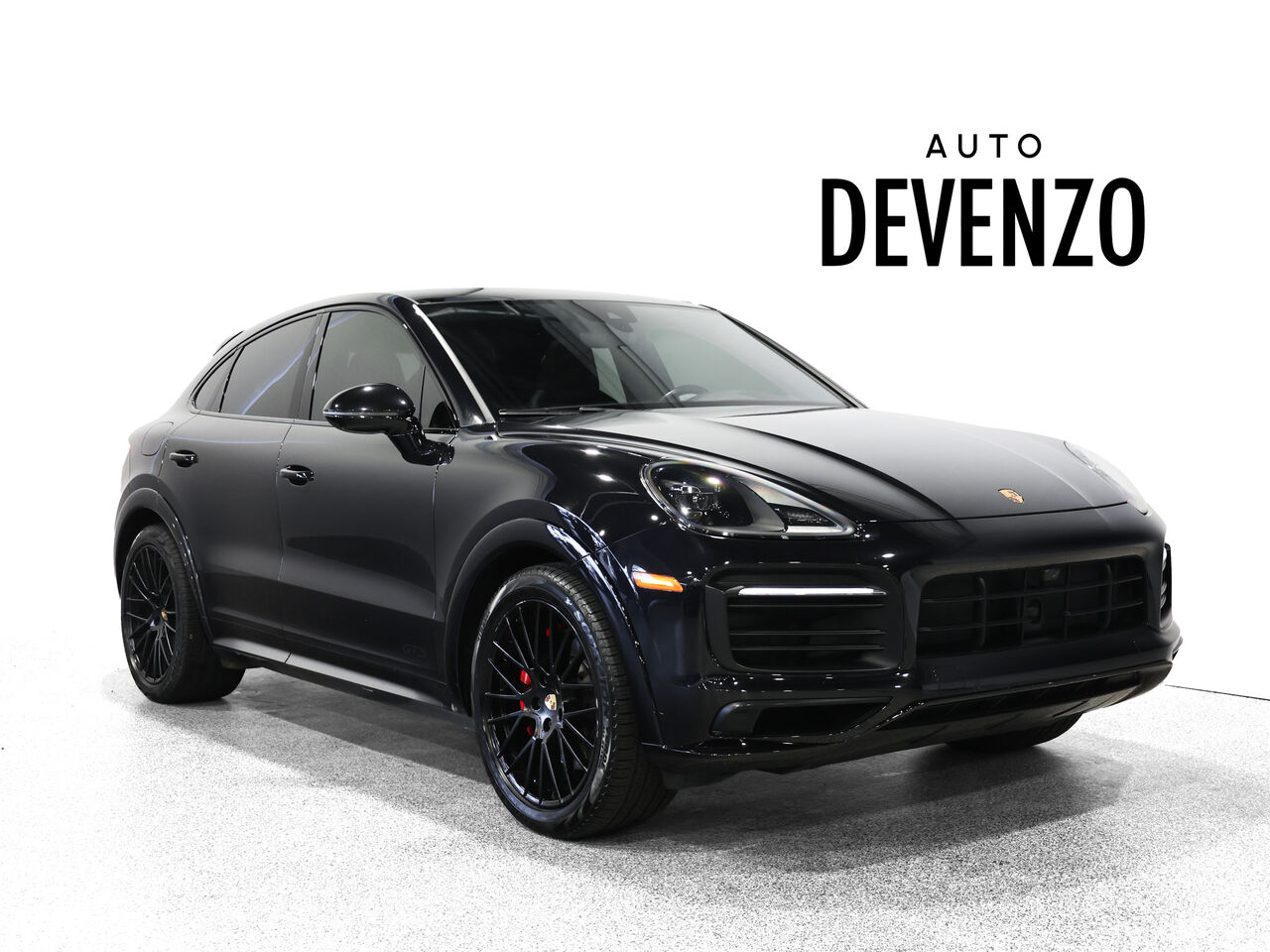 Black 2022 Porsche Cayenne Coupe Coupe All-Wheel Drive Automatic