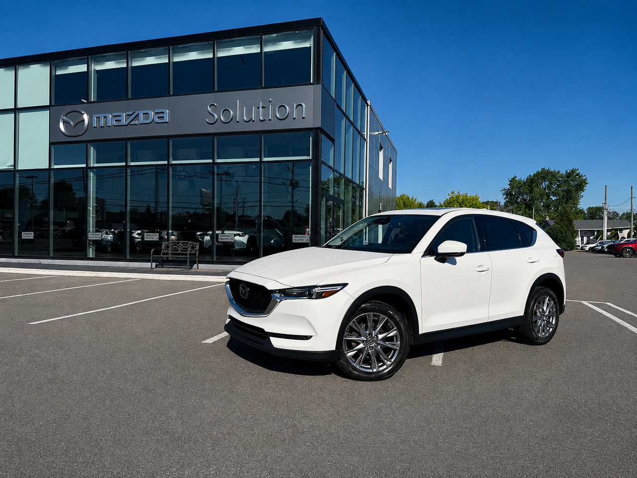White 2020 Mazda CX-5 GT AWD SUV / Crossover Automatic
