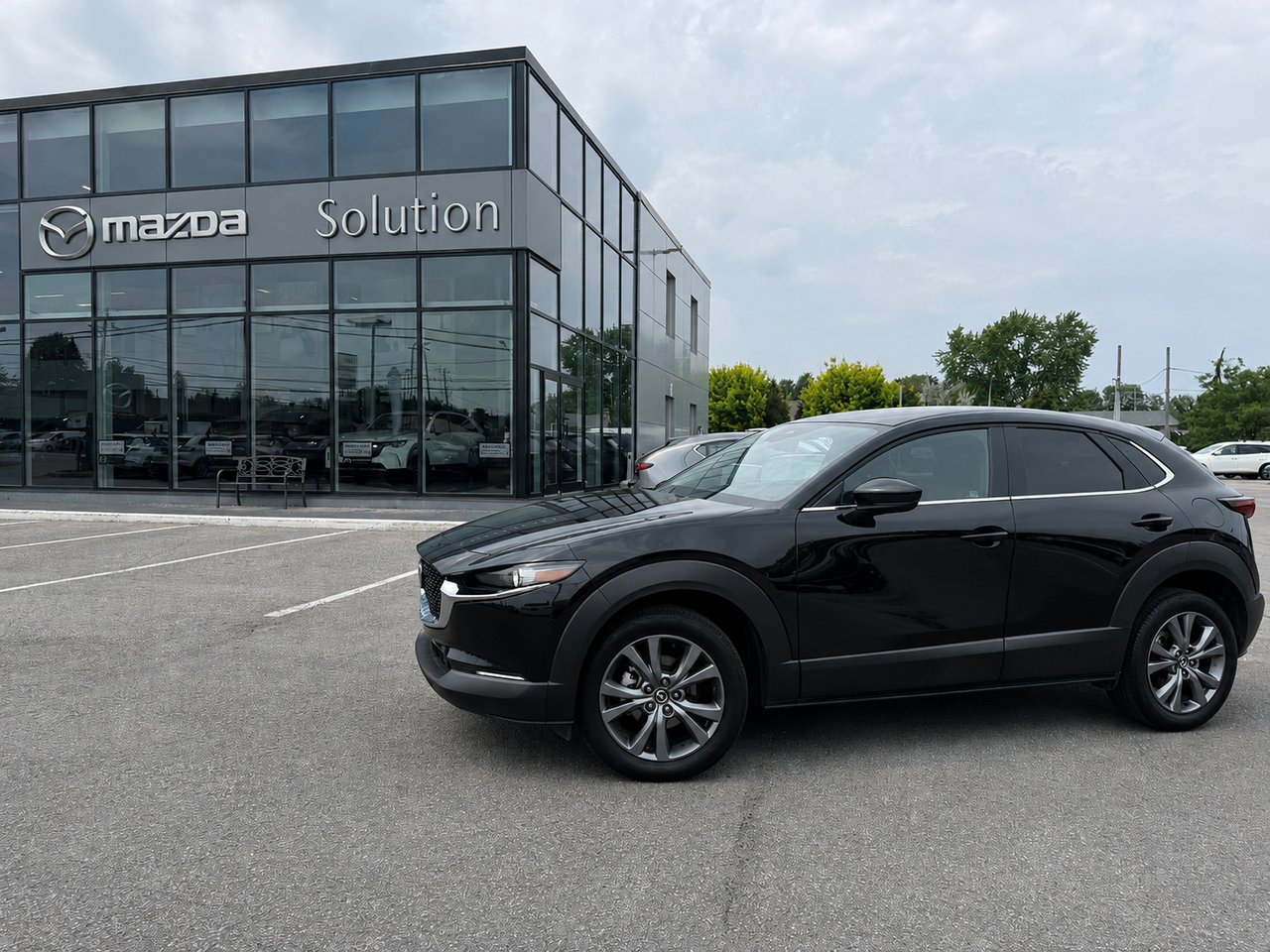 Black 2025 Mazda CX-30 GS AWD SUV / Crossover Automatic