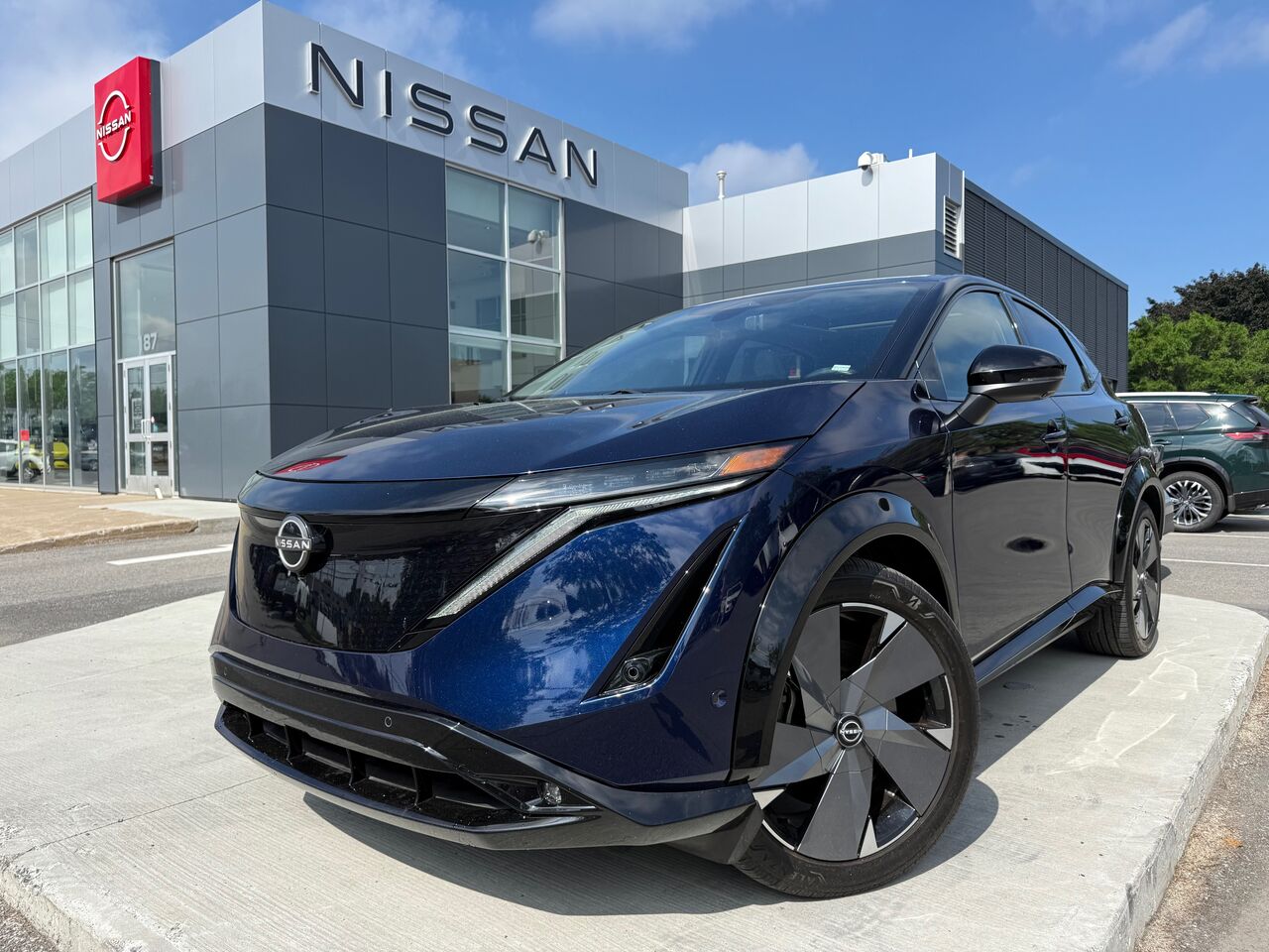 Blue 2025 Nissan Ariya Evolve+ e-4ORCE SUV / Crossover All-Wheel Drive Automatic