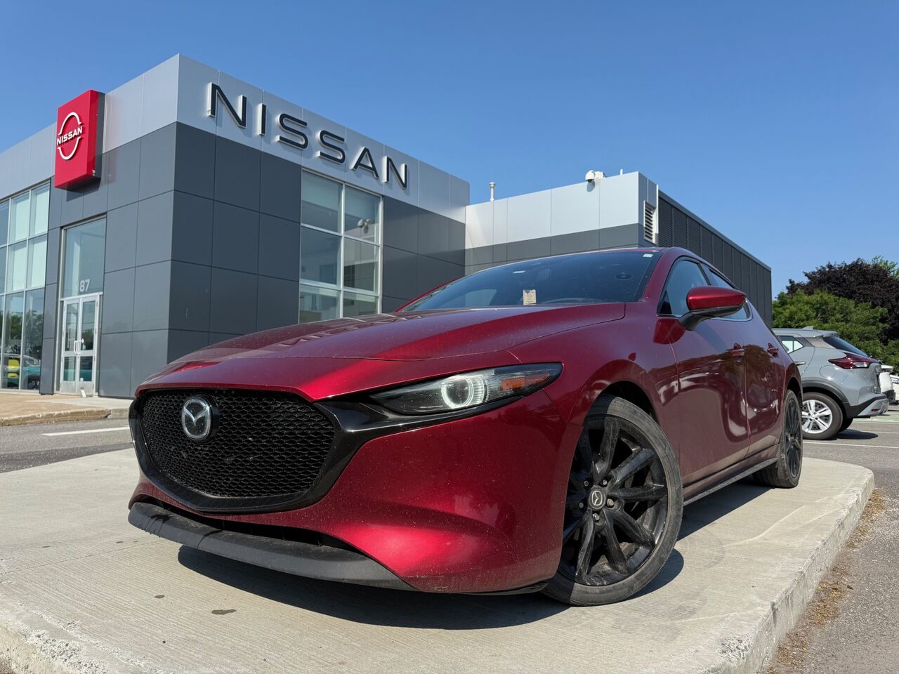 Red 2020 Mazda MAZDA3 Sport Hatchback Automatic