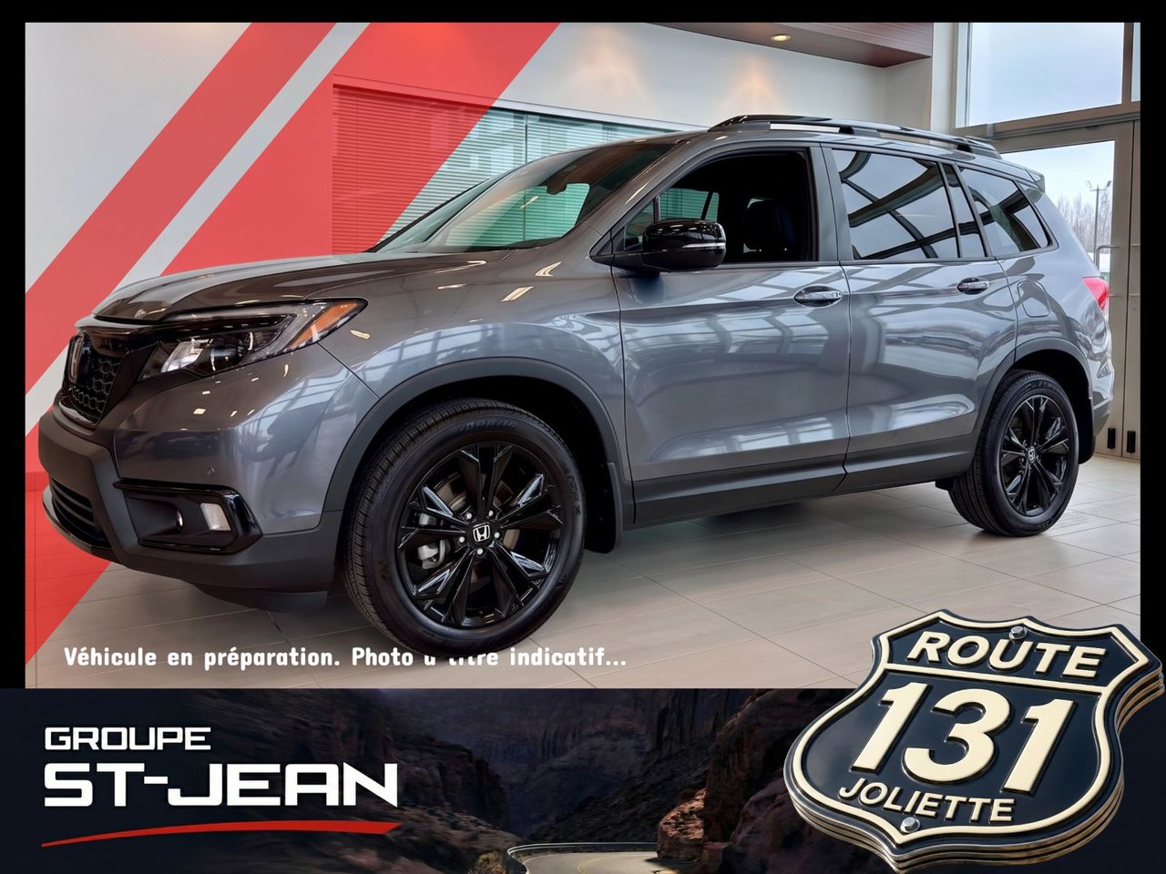 Honda Passport 2020 Gris Notre-Dame-des-Prairies - photo #0