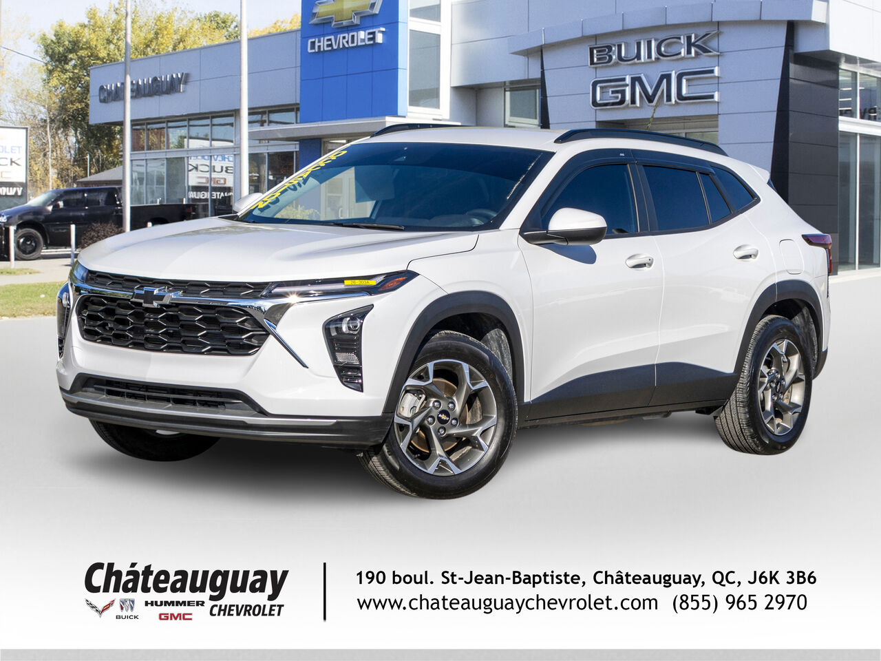 White 2025 Chevrolet Trax LT FWD SUV / Crossover Front-Wheel Drive Automatic