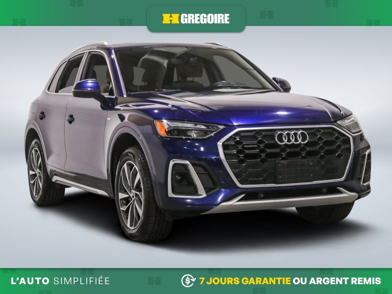 2022 Audi Q5 Progressiv AWD AUTO A/C CUIR TOIT NAV GR ELECT MAG