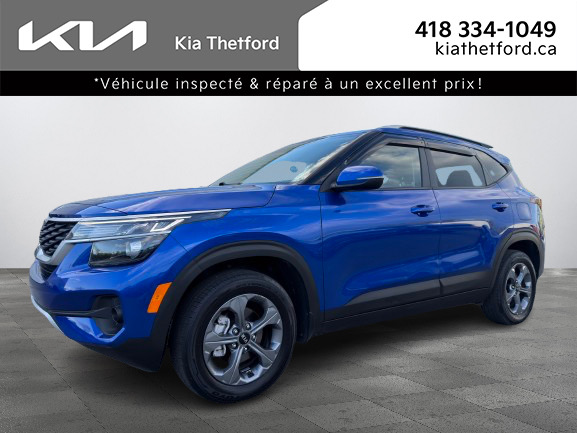 Blue 2021 Kia Seltos LX FWD SUV / Crossover Continuously Variable Transmission