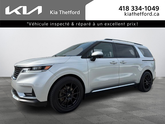Silver 2022 Kia Carnival EX FWD Minivan Front-Wheel Drive Automatic