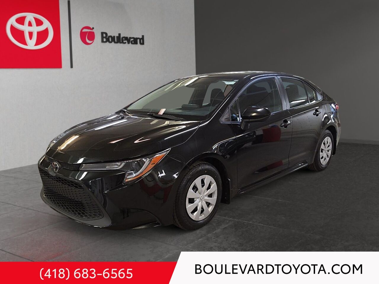 Black 2021 Toyota Corolla L FWD Sedan Front-Wheel Drive Automatic
