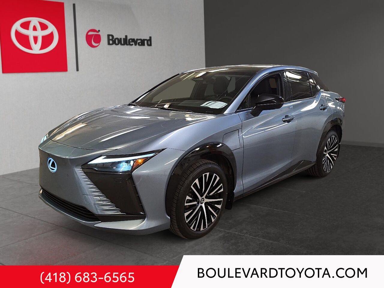 Blue 2023 Lexus RZ SUV / Crossover All-Wheel Drive Continuously Variable Transmission