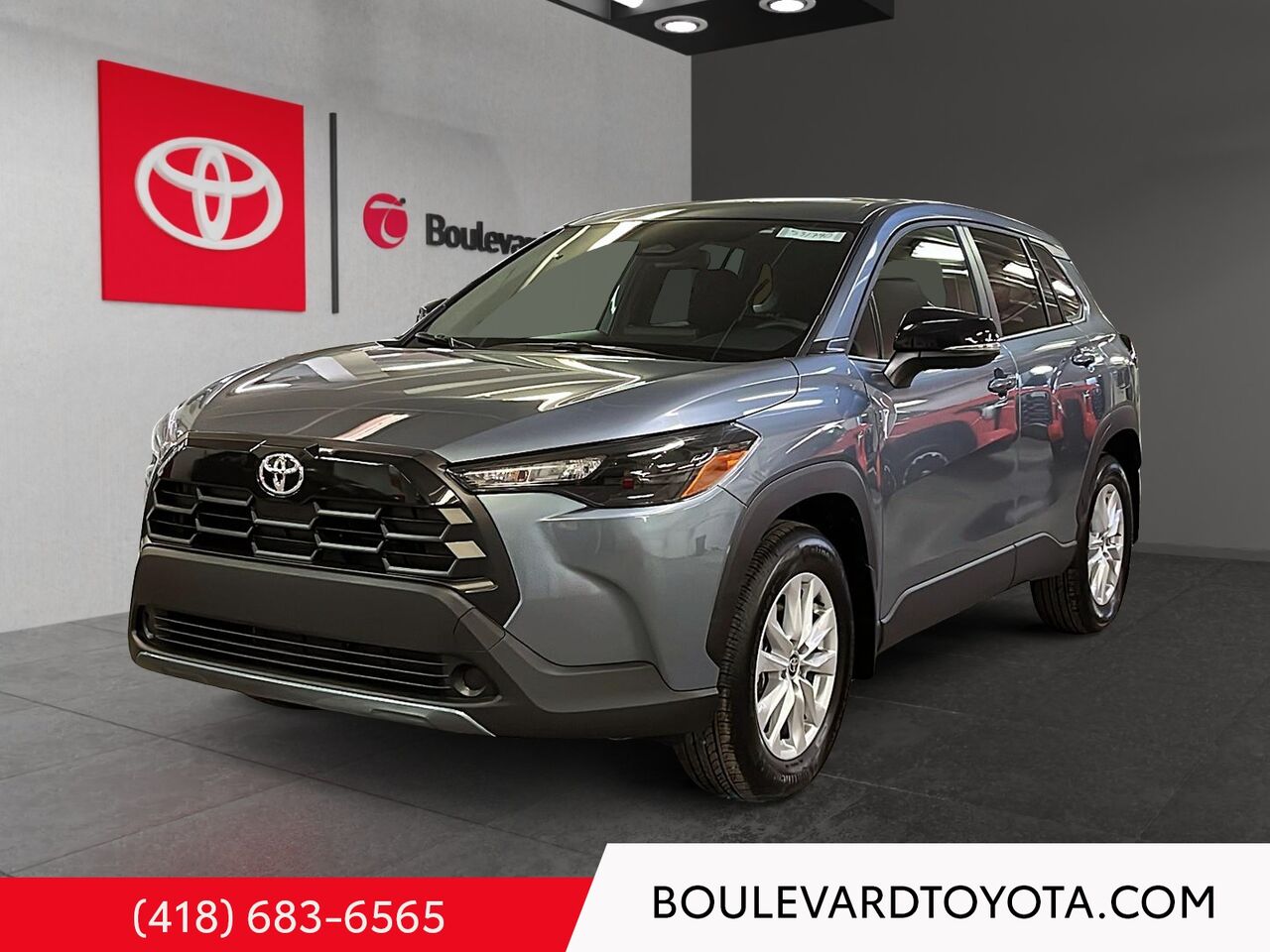 Blue 2026 Toyota Corolla Cross LE AWD SUV / Crossover All-Wheel Drive Continuously Variable Transmission