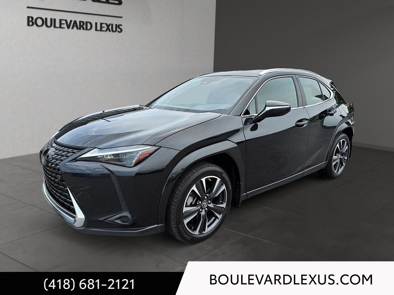 Black 2024 Lexus UX Hybrid SUV / Crossover All-Wheel Drive Continuously Variable Transmission