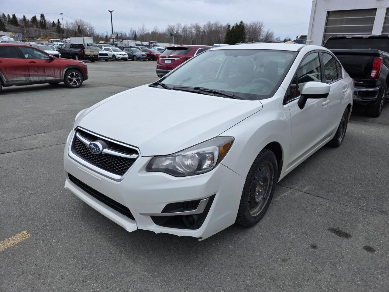 Subaru Impreza Berline 4 portes CVT 2,0i 2015 Blanc Rouyn-Noranda - photo #0