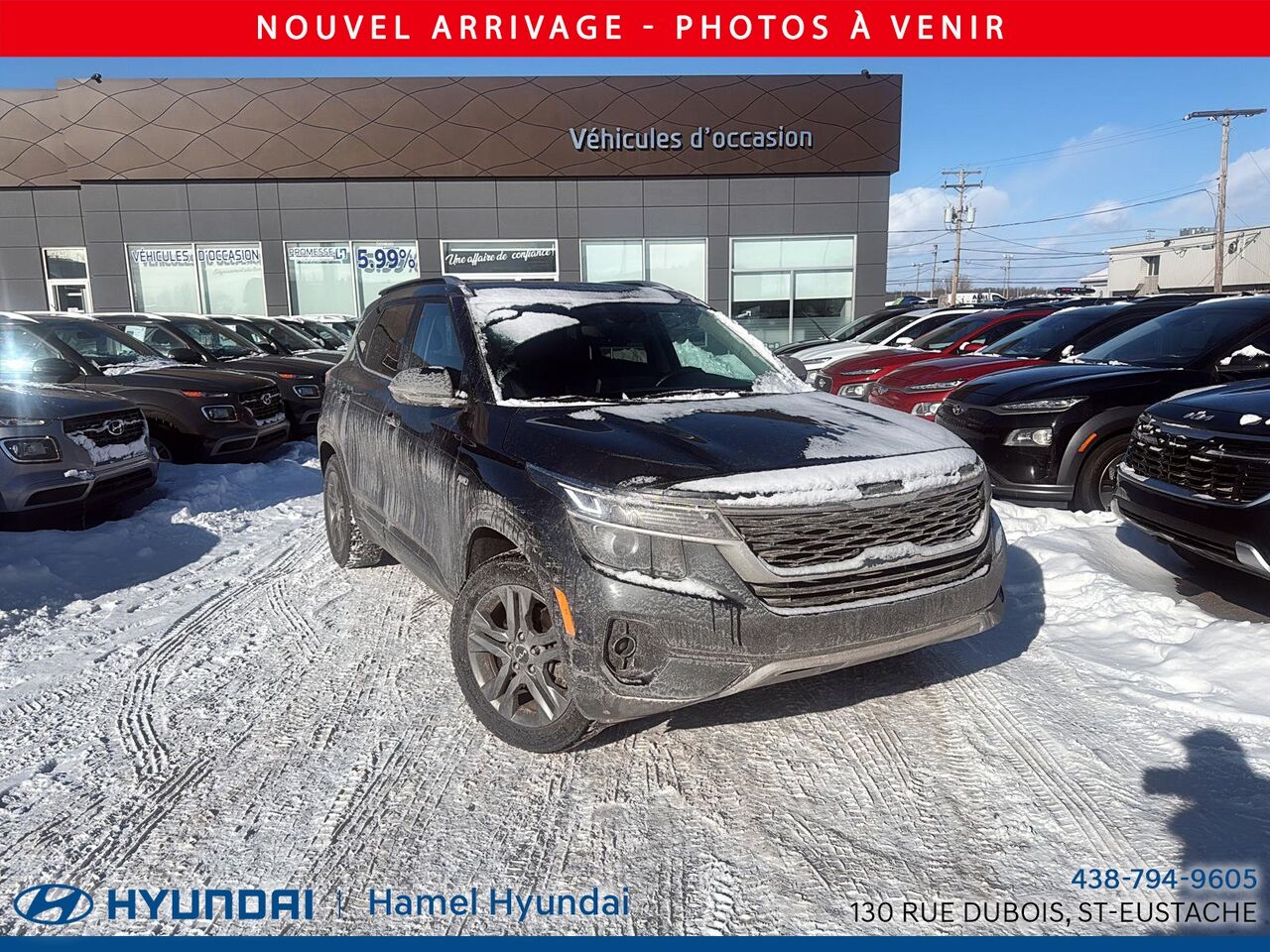 2022 Kia Seltos Grey Saint-Eustache - photo #0