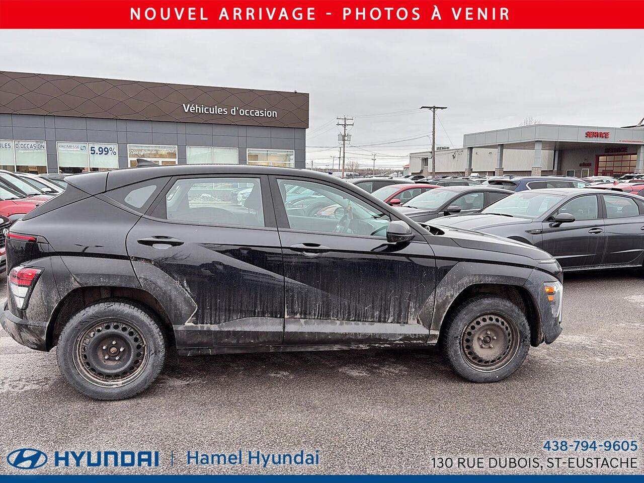 2024 Hyundai Kona Black Saint-Eustache - photo #0