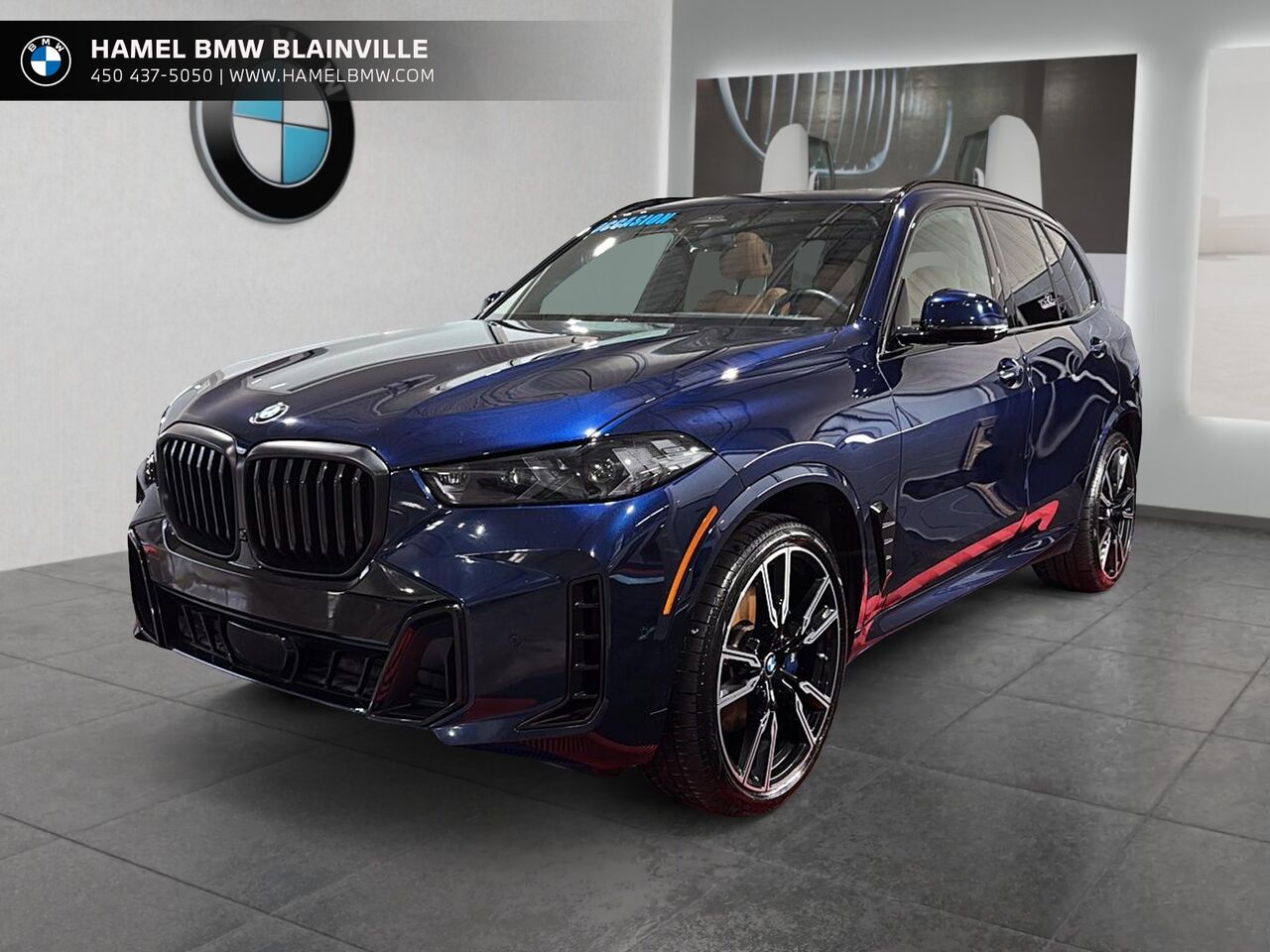 Blue 2024 BMW X5 xDrive40i AWD SUV / Crossover All-Wheel Drive Automatic