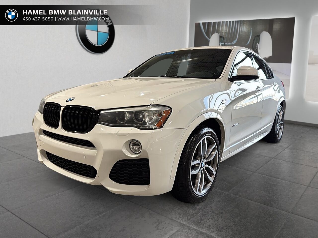 White 2016 BMW X4 xDrive28i AWD SUV / Crossover All-Wheel Drive Automatic