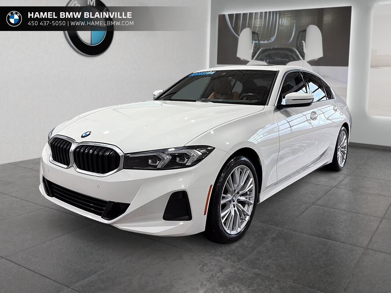 White 2023 BMW 3 Series 330i xDrive AWD Sedan All-Wheel Drive Automatic