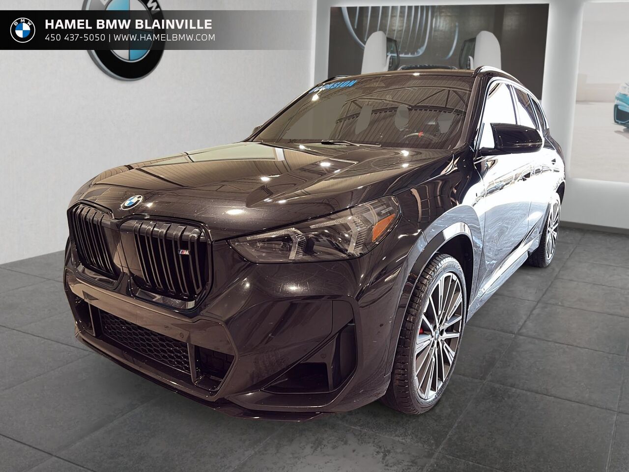 Black 2024 BMW X1 M35i xDrive AWD SUV / Crossover All-Wheel Drive Automatic
