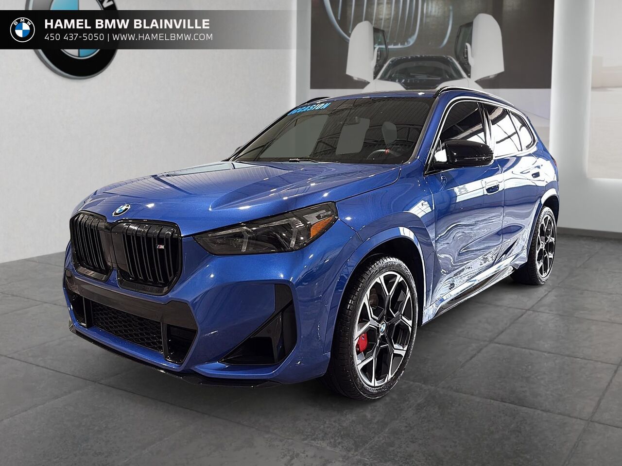 Blue 2025 BMW X1 M35i AWD SUV / Crossover All-Wheel Drive Automatic