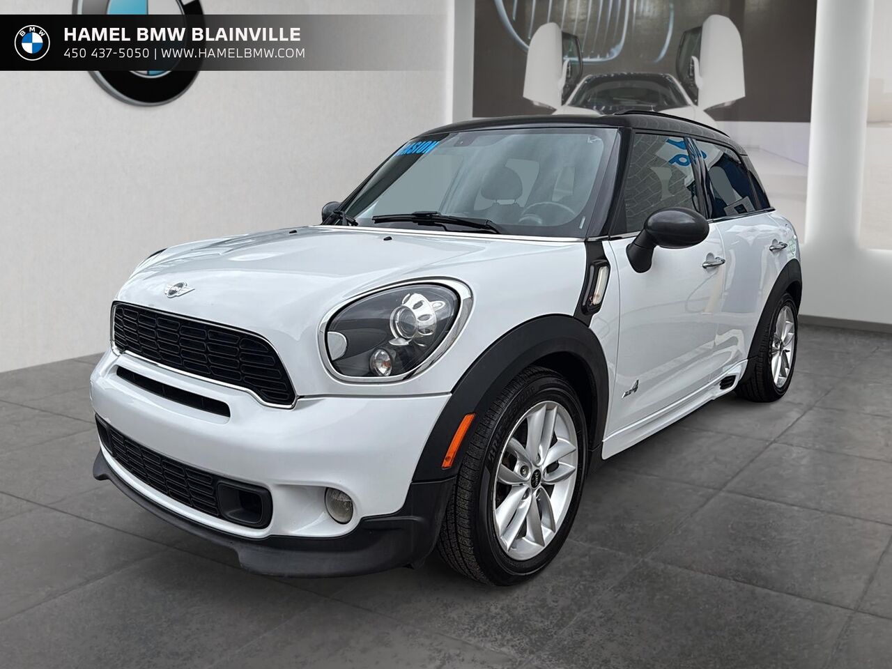 White 2014 MINI Countryman S ALL4 AWD SUV / Crossover All-Wheel Drive Automatic