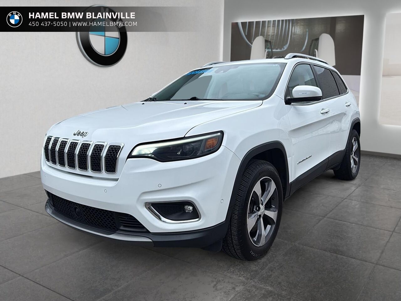 White 2019 Jeep Cherokee Limited 4WD SUV / Crossover Four-Wheel Drive Automatic