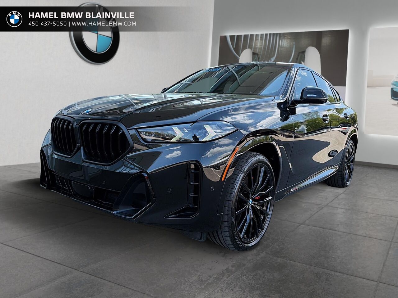 Black 2026 BMW X6 xDrive40i SUV / Crossover All-Wheel Drive Automatic