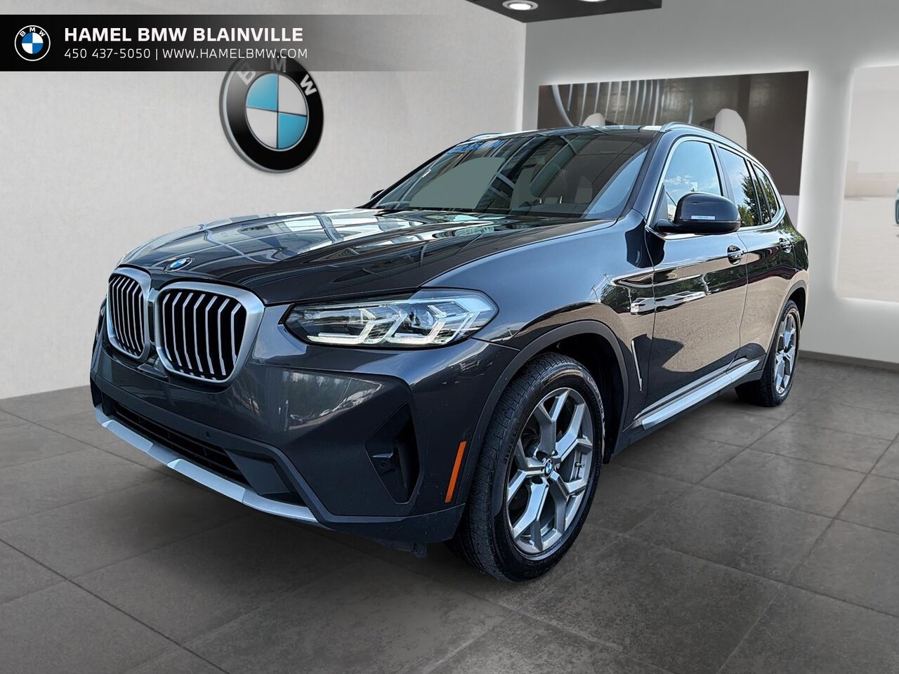 Gray 2022 BMW X3 SUV / Crossover All-Wheel Drive Automatic
