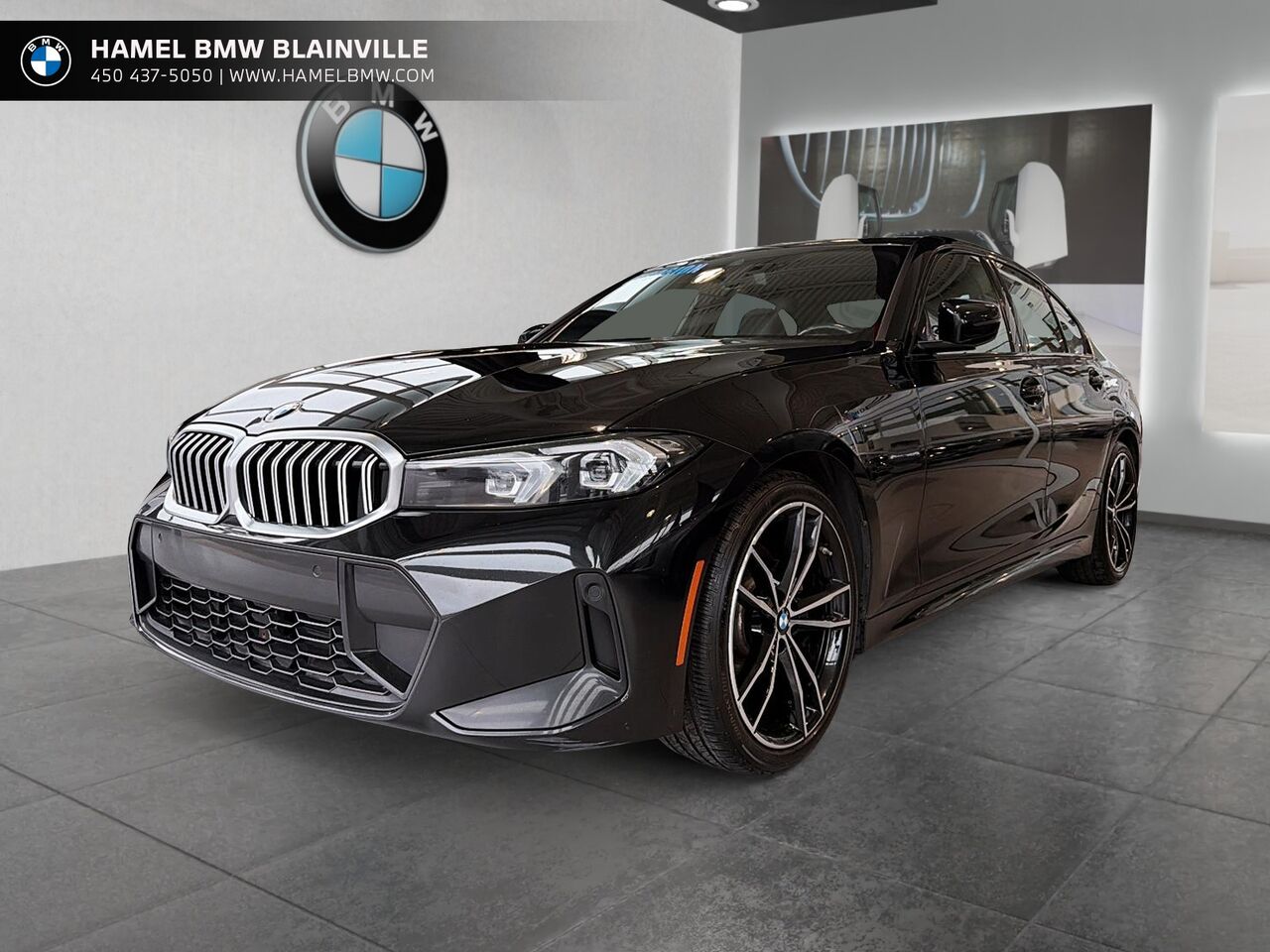 Black 2023 BMW 3 Series 330i xDrive AWD Sedan All-Wheel Drive Automatic