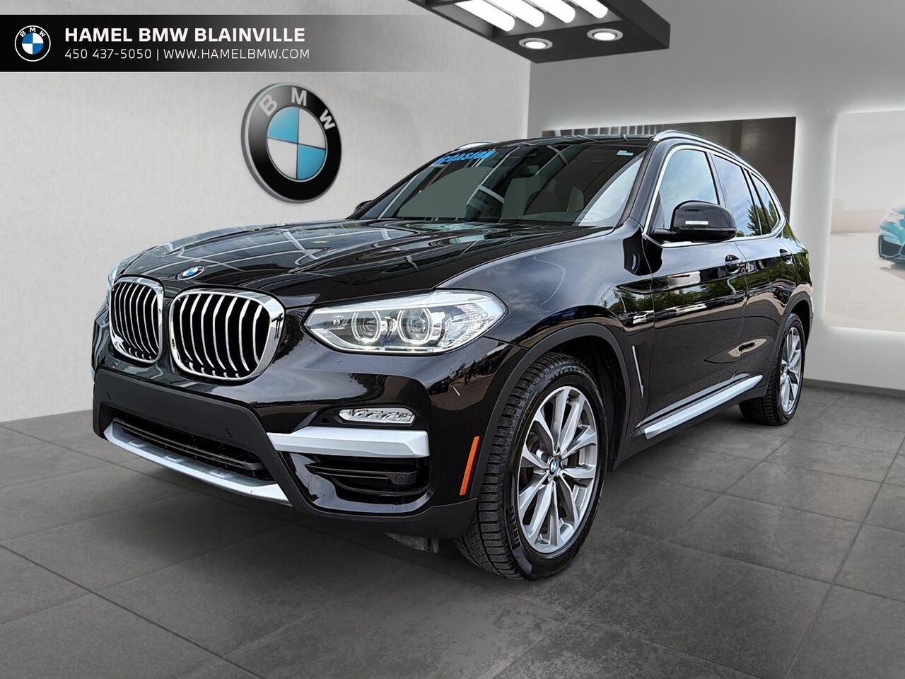 Black 2019 BMW X3 xDrive30i AWD SUV / Crossover All-Wheel Drive Automatic