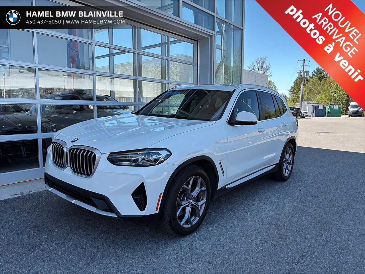 BMW X3 xDrive30i v&eacute;hicule d'activit&eacute;s sportives 2023 Blanc Blainville - photo #0